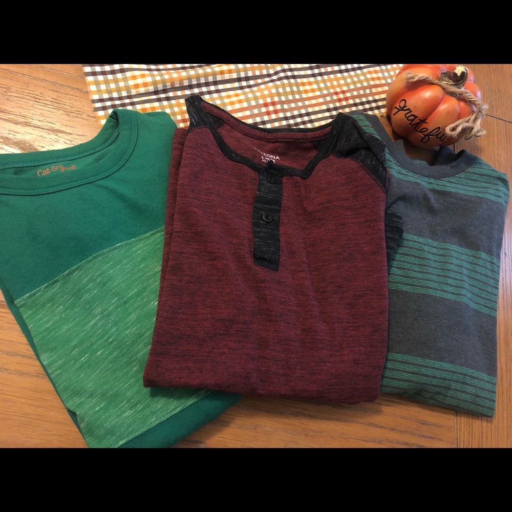 Long sleeved Boys shirts 14/16